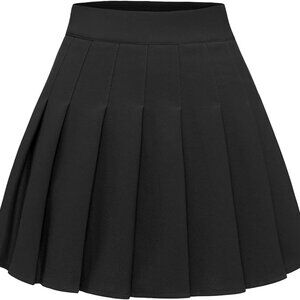 Pleated Skirts for Women High Waist Mini Tennis Skater Skirt Casual Basic Skirts